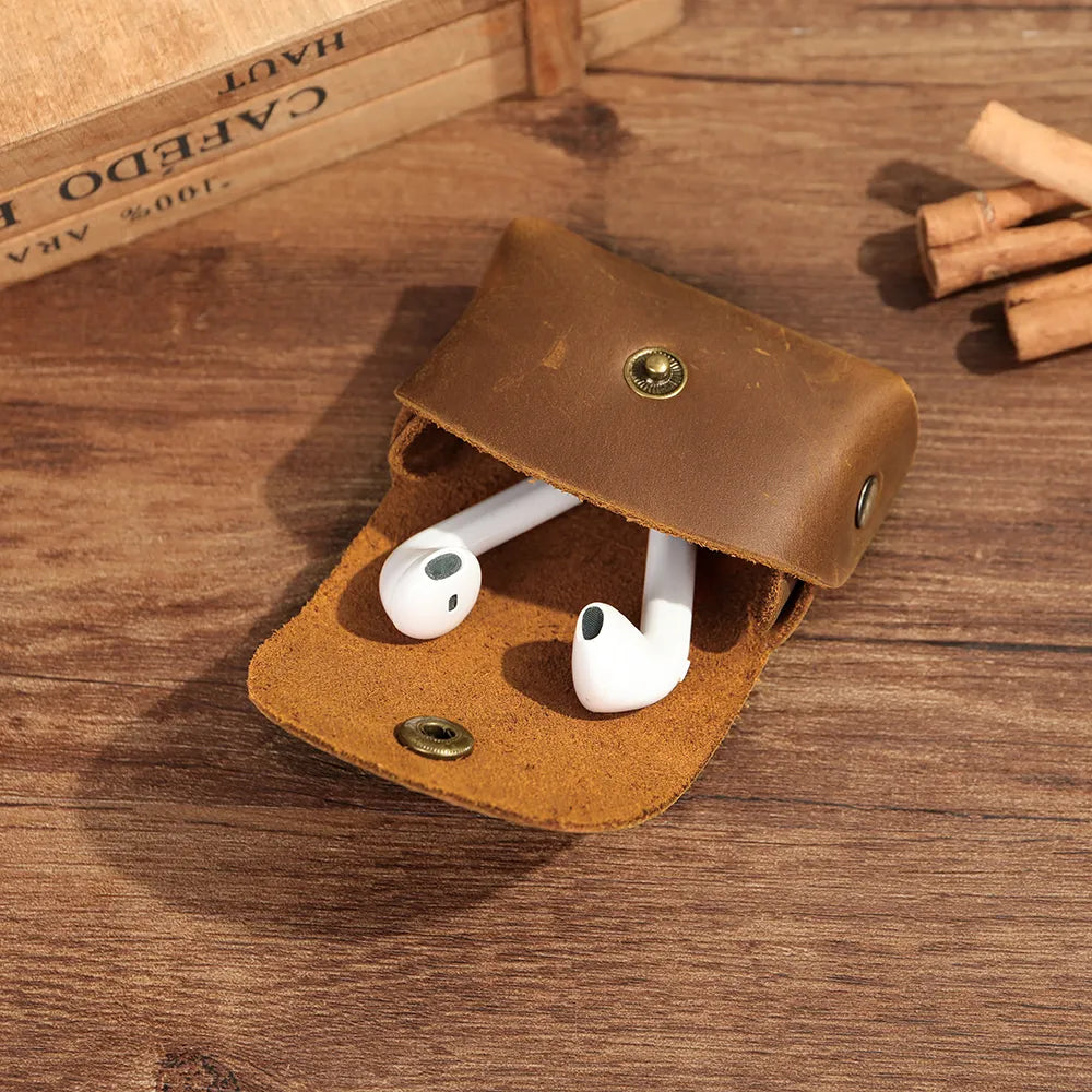 Estuche de Cuero Airpods – Esencia de lo Exclusivo