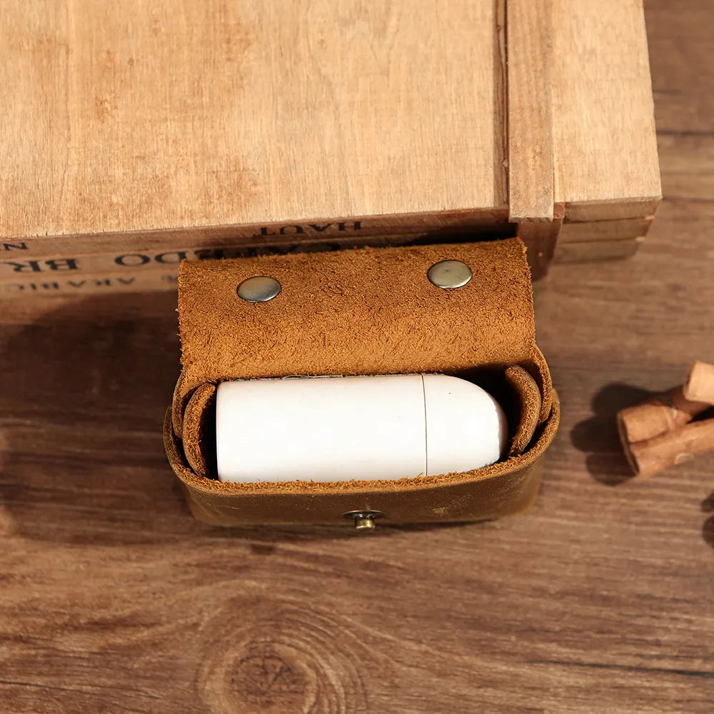Estuche de Cuero Airpods – Esencia de lo Exclusivo