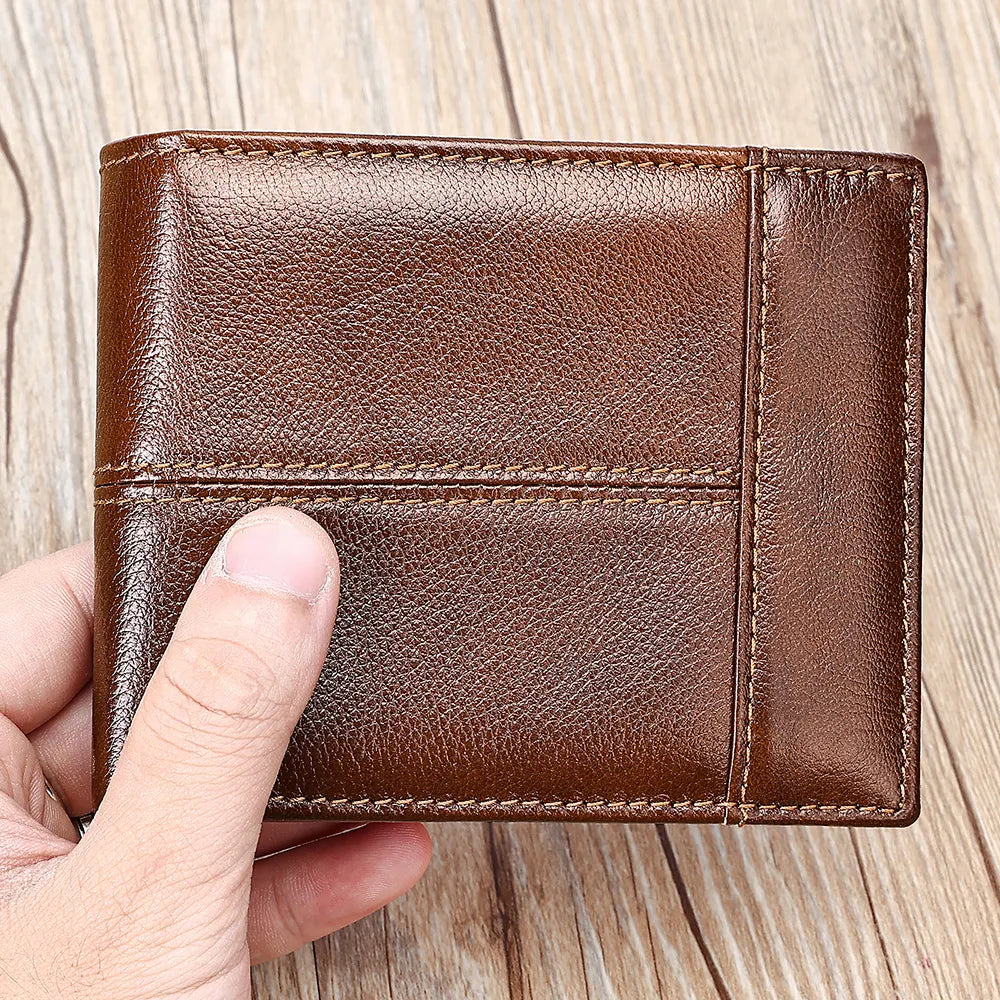 Billetera Bifold con Protección RFID - Lo Clásico que se mueve con Tu Piel