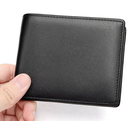 Billetera Clásica en Cuero Premium - Seguridad y Distinción a tu Alcance