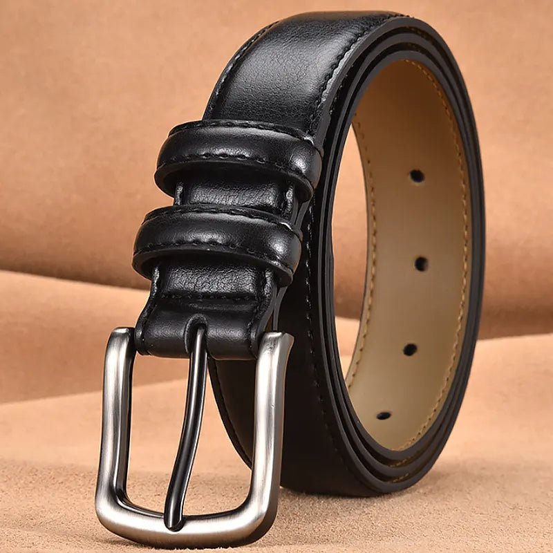 Cinturón de Cuero Genuino Classic - El estilo de siempre pero más Elegante 120cm