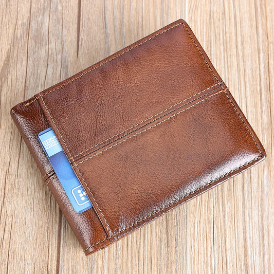 Billetera Bifold con Protección RFID - Lo Clásico que se mueve con Tu Piel